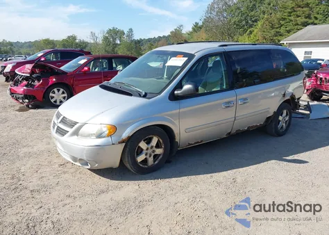 2007 Dodge Grand Caravan Sxt from USA, damaged, VIN 2D4GP44L37R355396